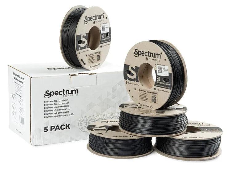Spectrum 5PACK Carbon Filament Set 1.75mm (5x 0.25kg)